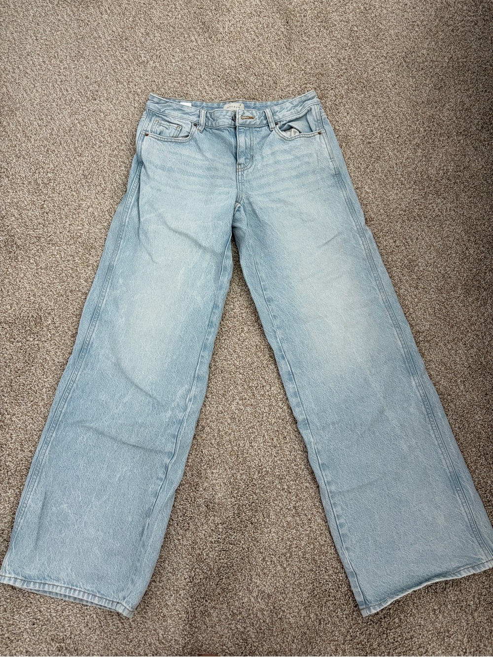 PacSun Light Blue Wide-Leg Jeans